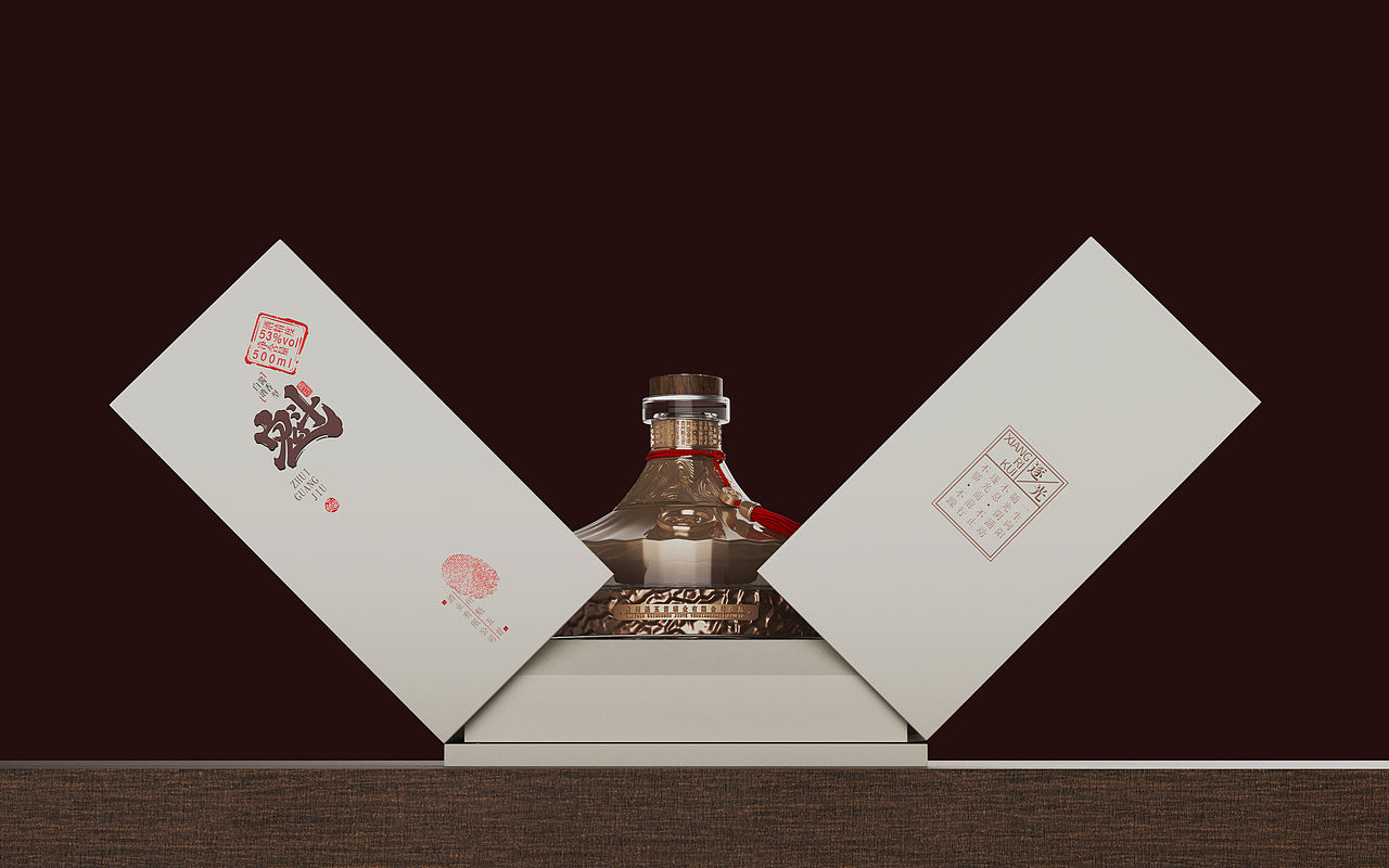 魁酒全案设计（图ZNDEwODYxMzQw） - 包装 - 站酷设计师设计师邓永磊原创素材 - 站酷ZCOOL