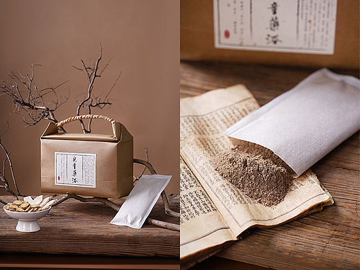 电商详情页|草本泡浴包详情页