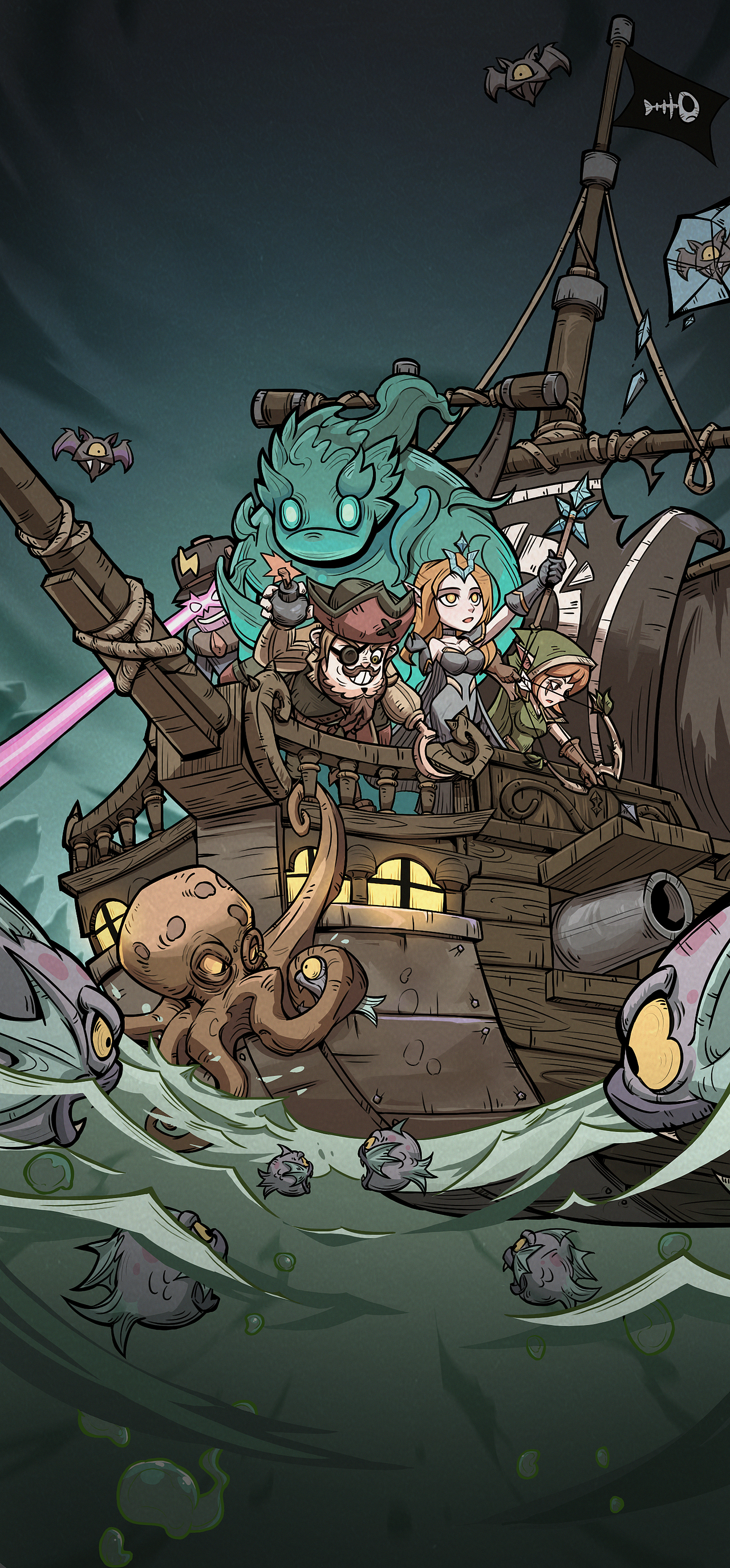 勇者海盗船（图ZNDEwODY4Nzg4） - 游戏原画 - 站酷设计师德卡卡里原创素材 - 站酷ZCOOL