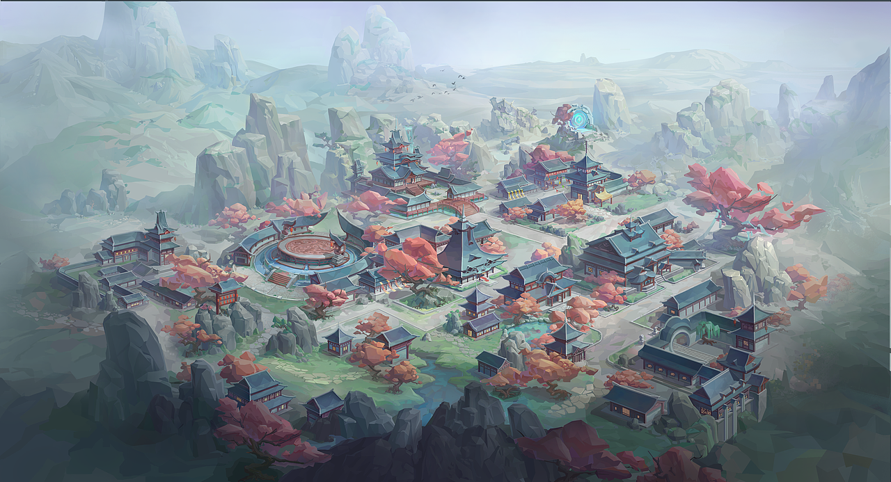世界野外（图ZNDEwODY4OTQ0） - 游戏原画 - 站酷设计师德卡卡里原创素材 - 站酷ZCOOL