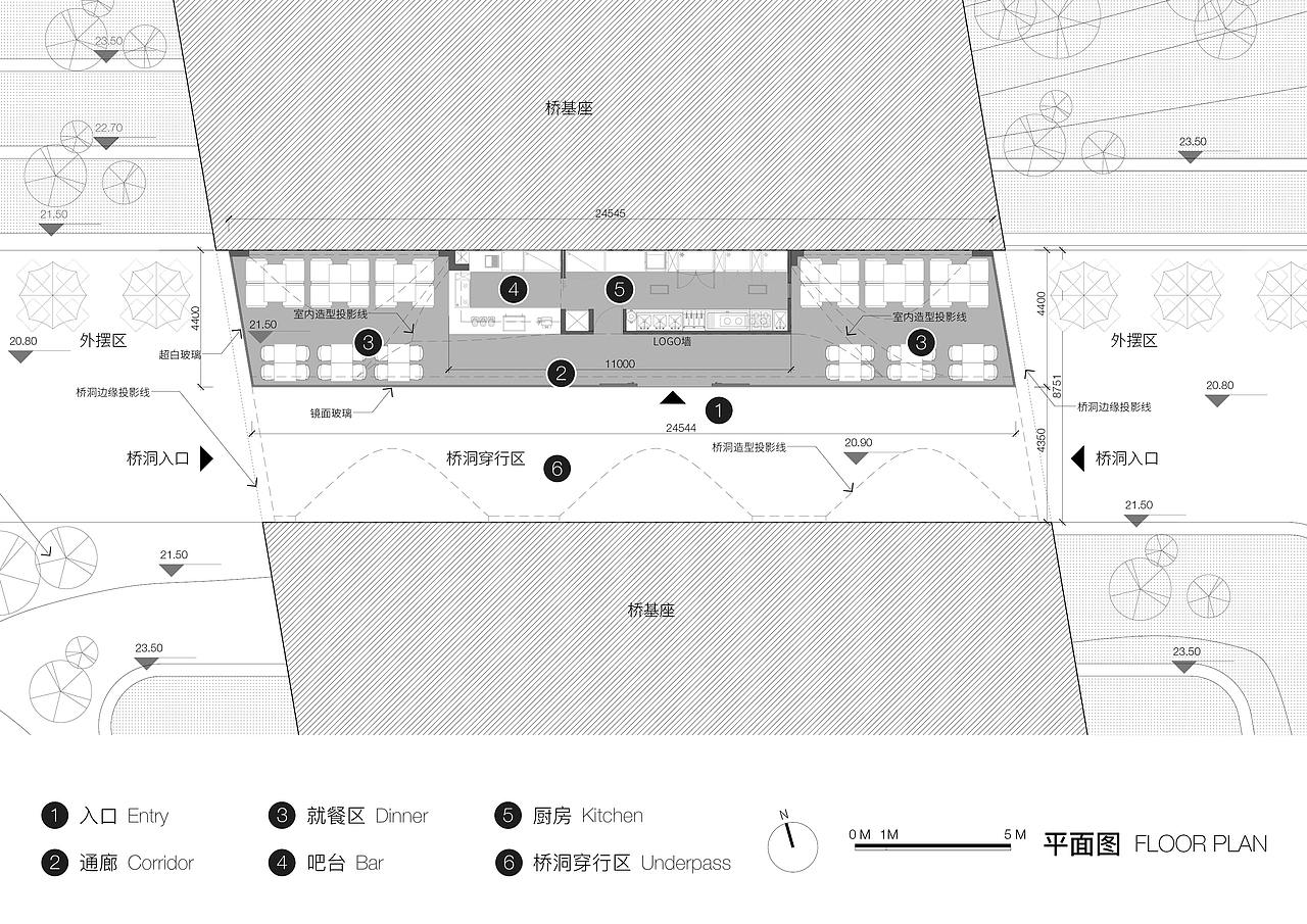 流光隧道:DOS道肆桥下餐厅(图ZNDEwODg1MzU2) - 酒店餐饮设计 - 站酷设计师星球建筑事务所原创素材 - 站酷ZCOOL