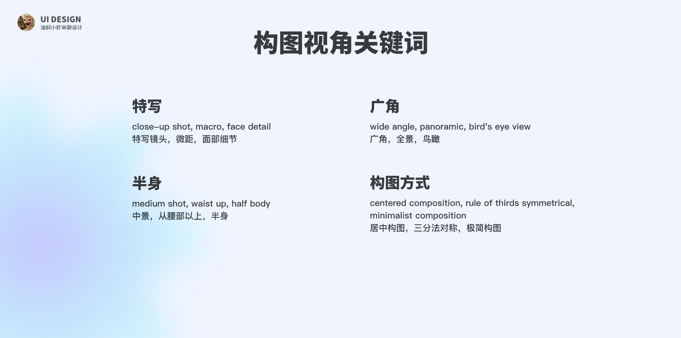【Midjourney教程】全干货 | AI生图实用技巧（图ZMTU4MDMzNjQ=） - 教程 - 站酷设计师油焖小虾米原创素材 - 站酷ZCOOL