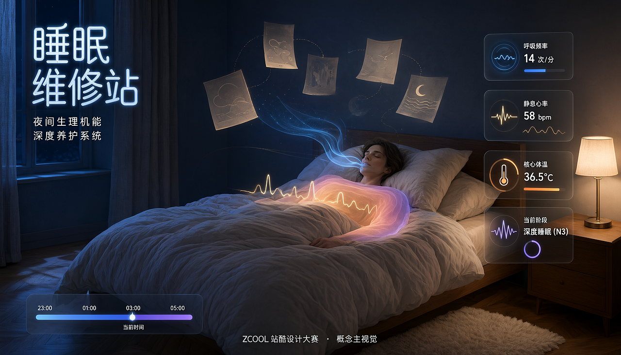 睡眠维修站(图ZNDEwODg5ODA4) - 艺术插画 - 站酷设计师xixihaha13原创素材 - 站酷ZCOOL