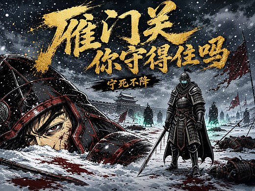 《雁门·墨攻》2D硬核美漫AI影视