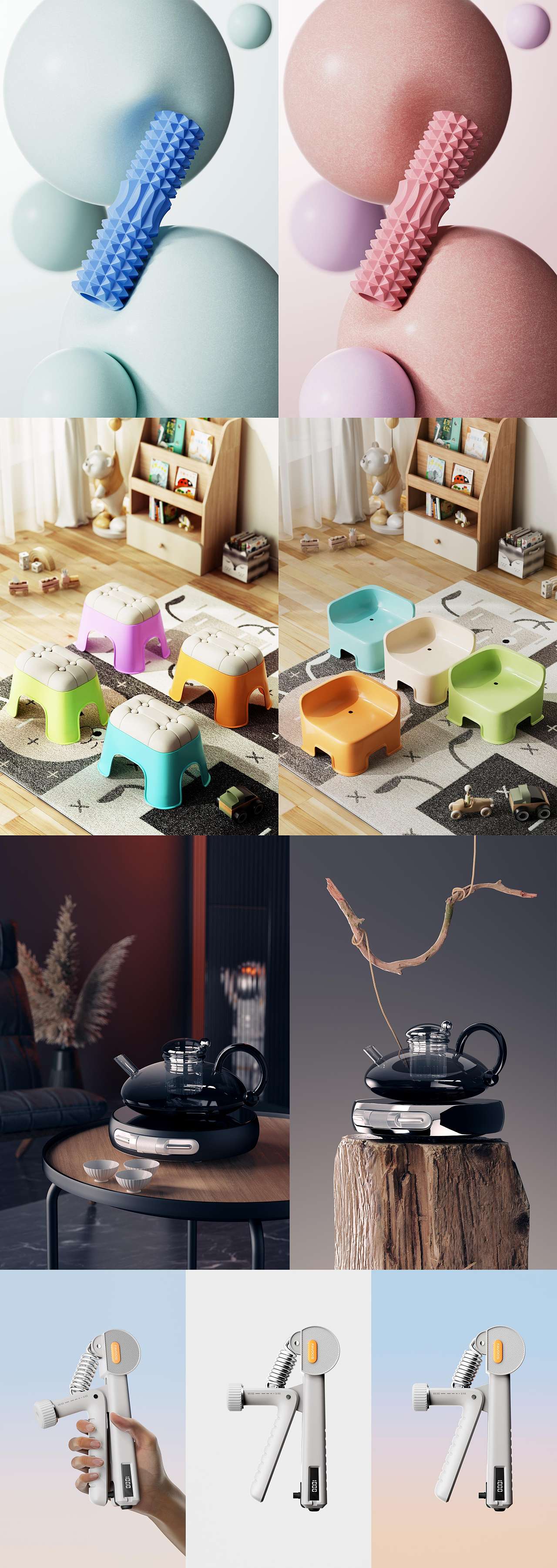 某童鞋的C4D课堂12期【学生作业】（图ZNDEwODkyODM2） - 产品 - 站酷设计师某童鞋原创素材 - 站酷ZCOOL