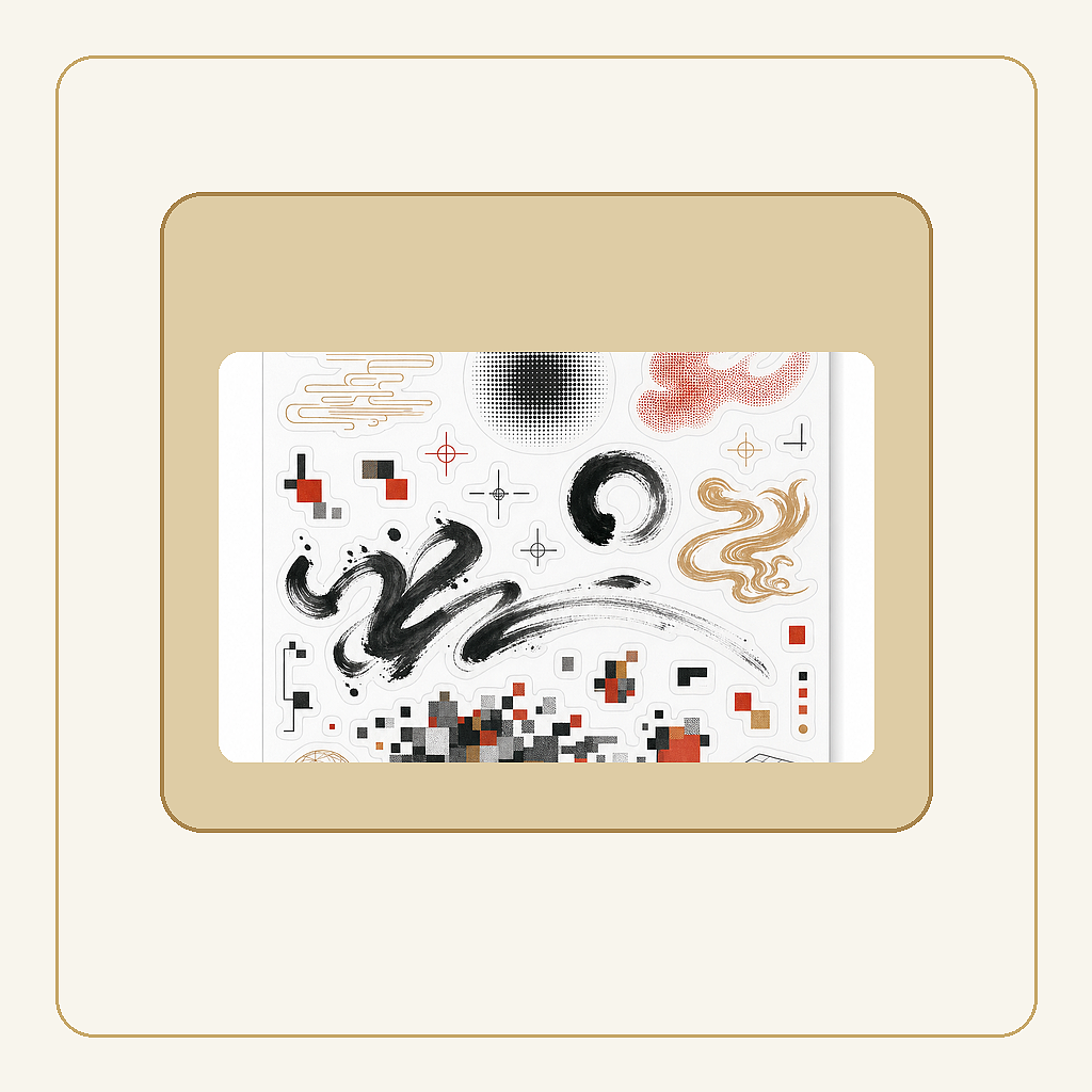 一笔万象（图ZNDEwODk1MTMy） - AI作品 - 站酷设计师xixihaha13原创素材 - 站酷ZCOOL