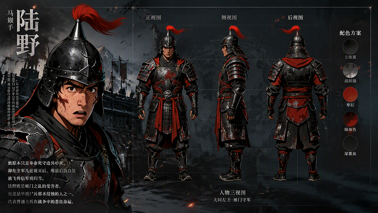 雁门·墨攻 AIGC·漫剧连载(图ZNDEwODk1MzA0) - AI作品 - 站酷设计师WW仙贝原创素材 - 站酷ZCOOL