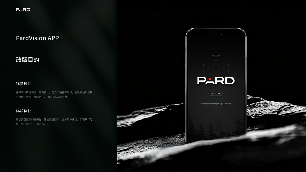 PARDVISION APP 改版（图ZNDEwODk5NTI0） - APP界面 - 站酷设计师西延榭原创素材 - 站酷ZCOOL