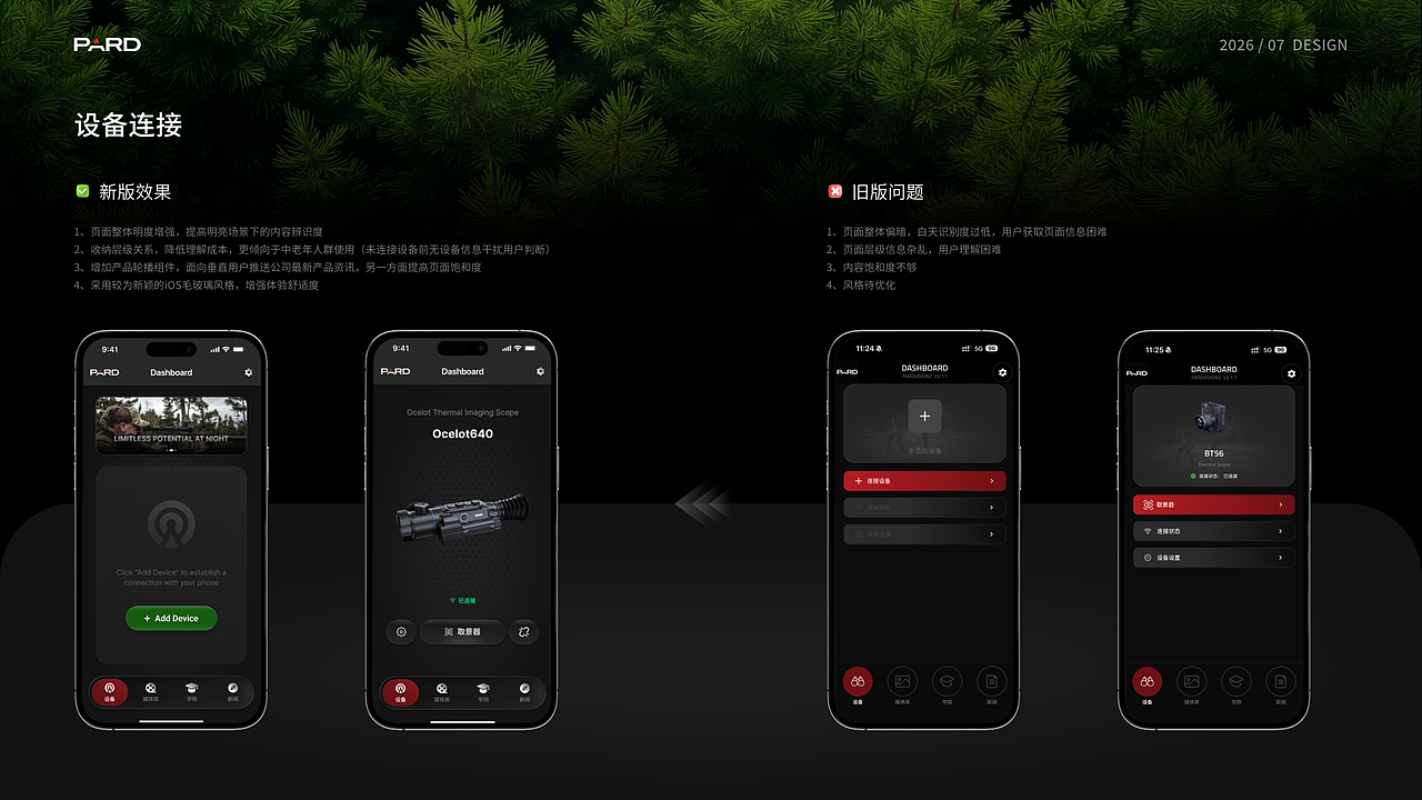 PARDVISION APP 改版（图ZNDEwODk5NTI4） - APP界面 - 站酷设计师西延榭原创素材 - 站酷ZCOOL