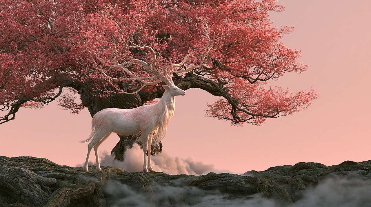 一念花开（图ZNDEwOTAwMTM2） - AI作品 - 站酷设计师Kineo原创素材 - 站酷ZCOOL