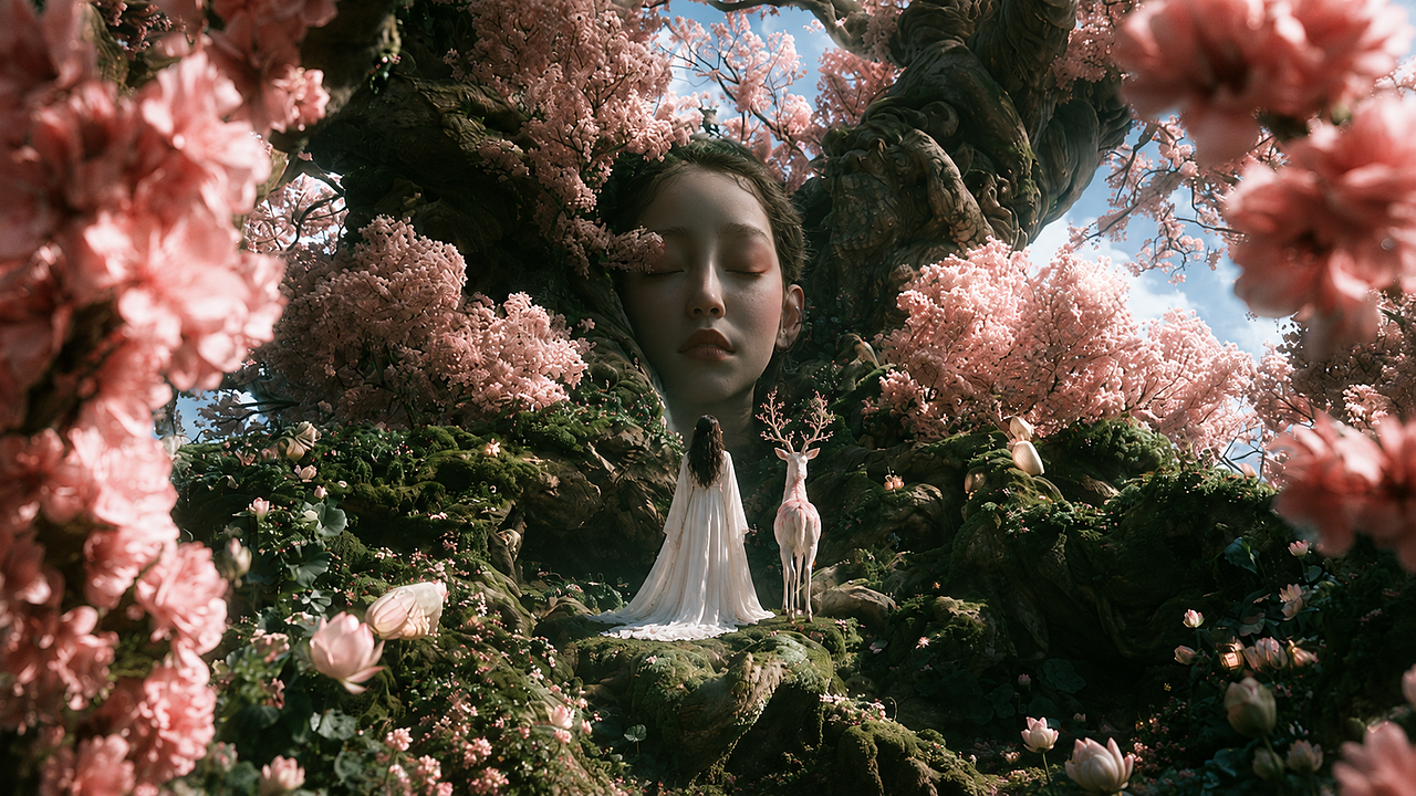 一念花开（图ZNDEwOTAwMjA4） - AI作品 - 站酷设计师Kineo原创素材 - 站酷ZCOOL