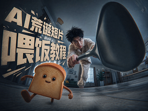 AI荒诞短片 喂饭教程