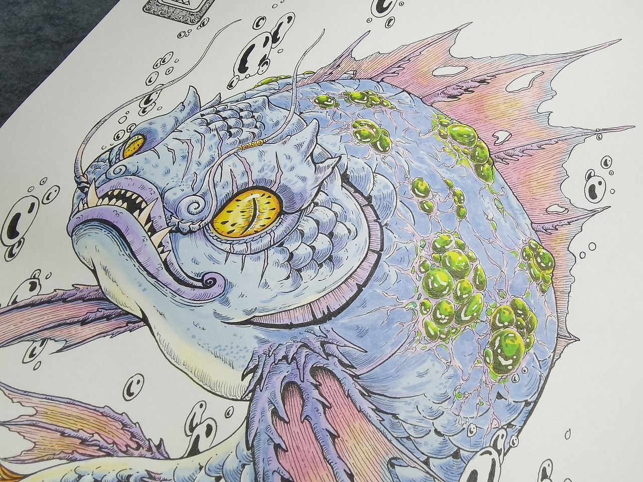 毣柞山海-北山经-饶山-师鱼（图ZNDEwOTAzMzI4） - 创作习作 - 站酷设计师毣余1980原创素材 - 站酷ZCOOL