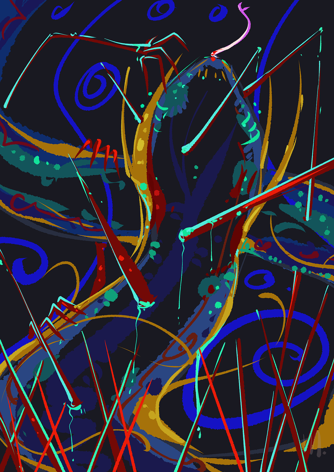 【灵核世界】世界观故事插画（图ZNDEwOTAzNDIw） - 概念设定 - 站酷设计师野生画手川原创素材 - 站酷ZCOOL