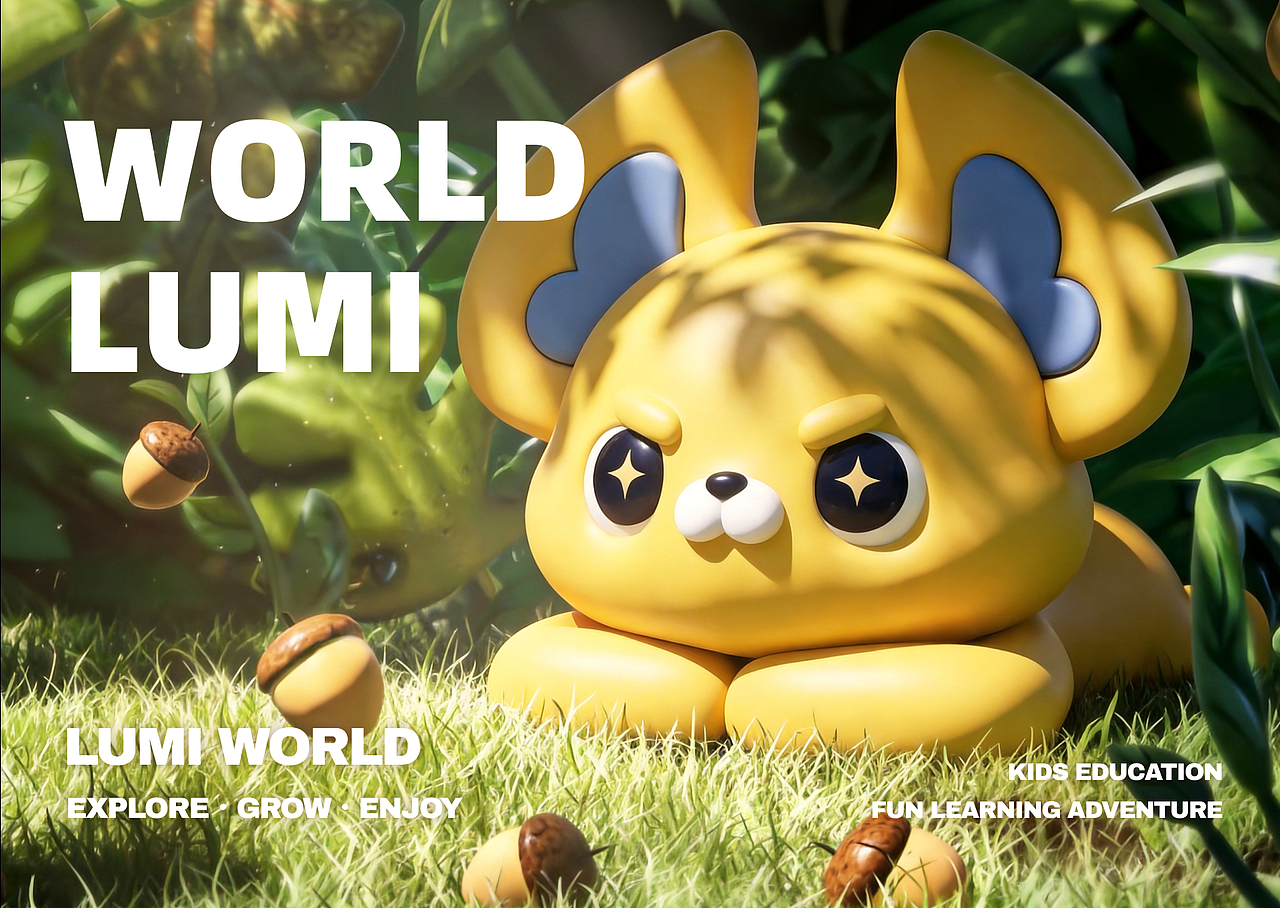 热衷冒险的 Lumi|孩童陪伴 IP「Lumi」的欢乐游玩手记(图ZNDEwOTAzNzgw) - AI作品 - 站酷设计师清折123原创素材 - 站酷ZCOOL