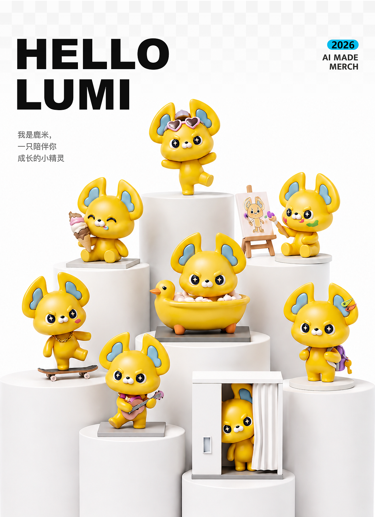 热衷冒险的 Lumi|孩童陪伴 IP「Lumi」的欢乐游玩手记(图ZNDEwOTAzODA4) - AI作品 - 站酷设计师清折123原创素材 - 站酷ZCOOL