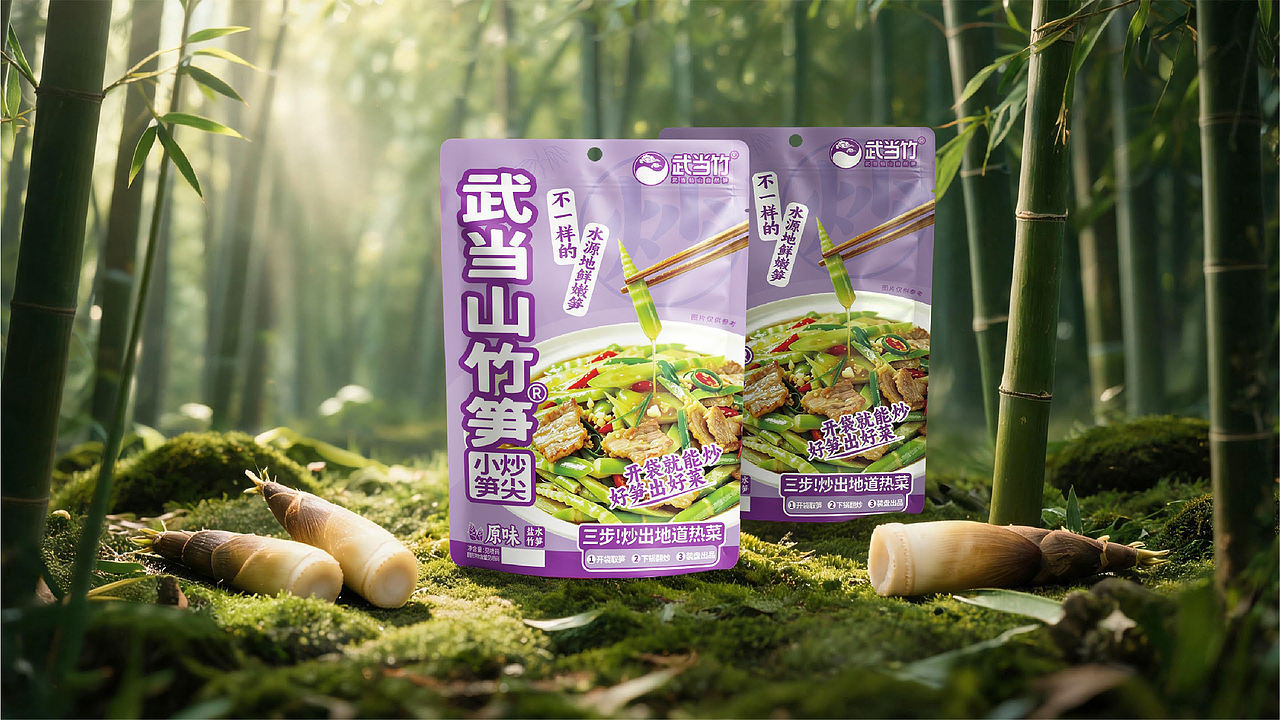 武当竹笋大单品战略包装设计(图ZNDEwOTA0MzEy) - 品牌 - 站酷设计师虎派品牌策划原创素材 - 站酷ZCOOL