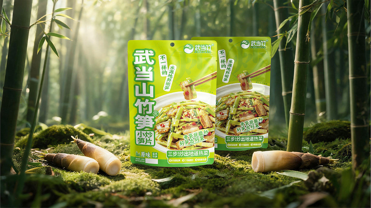 武当竹笋大单品战略包装设计(图ZNDEwOTA0MzQ0) - 品牌 - 站酷设计师虎派品牌策划原创素材 - 站酷ZCOOL