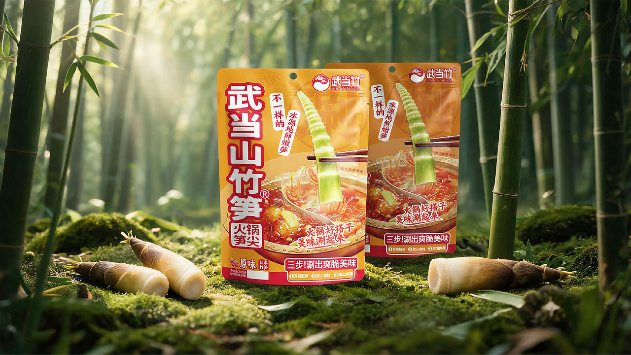 武当竹笋大单品战略包装设计(图ZNDEwOTA0Mzc2) - 品牌 - 站酷设计师虎派品牌策划原创素材 - 站酷ZCOOL