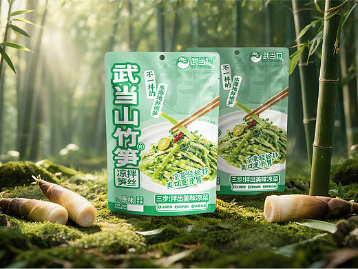 武当竹笋大单品战略包装设计