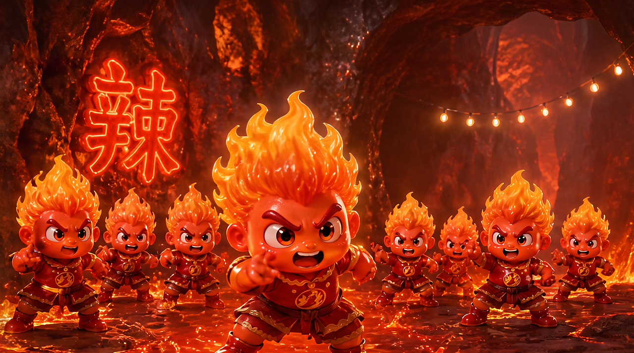 火爆萌主大作战（图ZNDEwOTA2Mjky） - AI作品 - 站酷设计师凡先生很AI原创素材 - 站酷ZCOOL