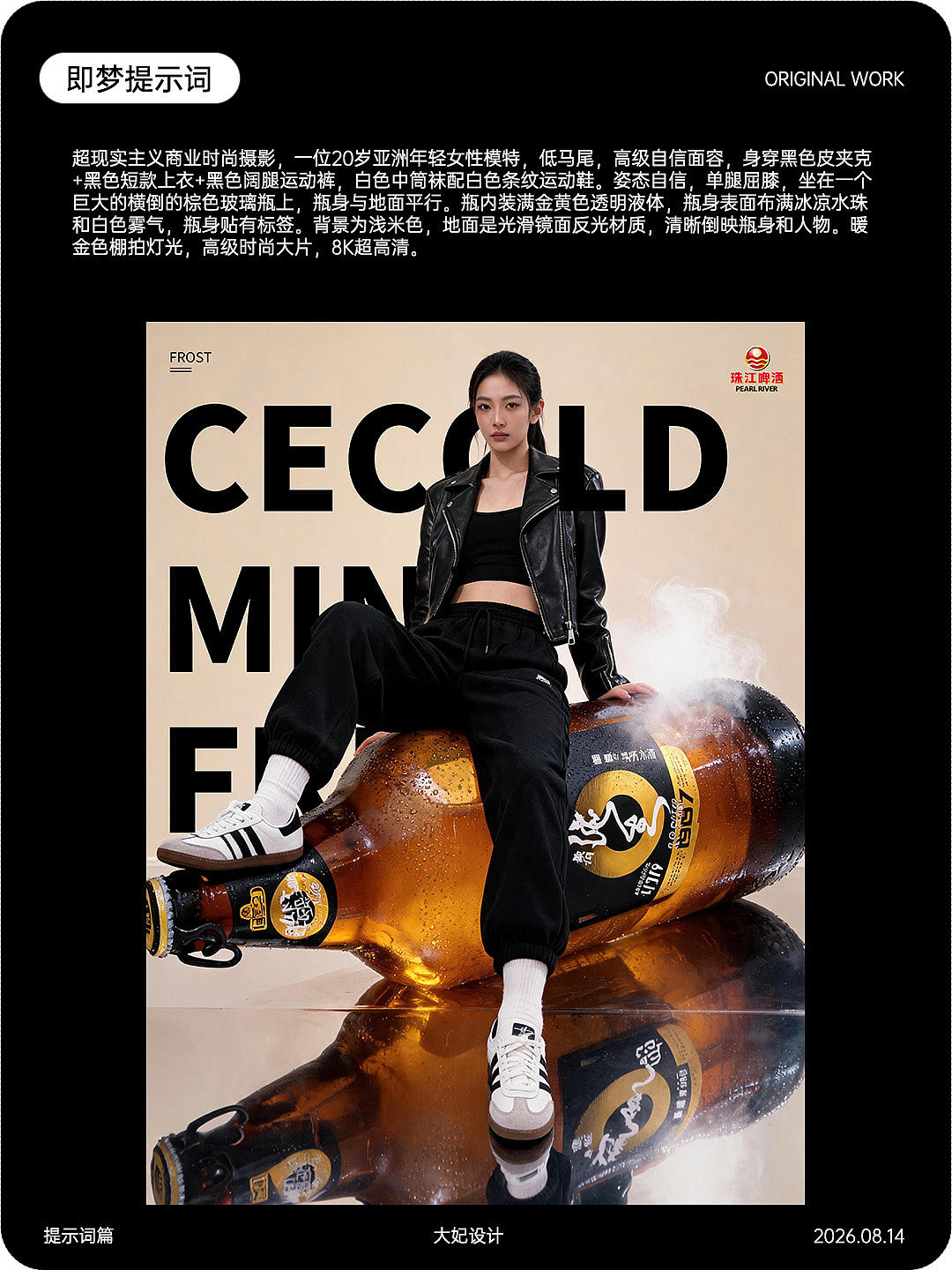 提示词/教程/模特+产品精准直出(图ZNDEwOTEwMjU2) - AI作品 - 站酷设计师大妃说原创素材 - 站酷ZCOOL