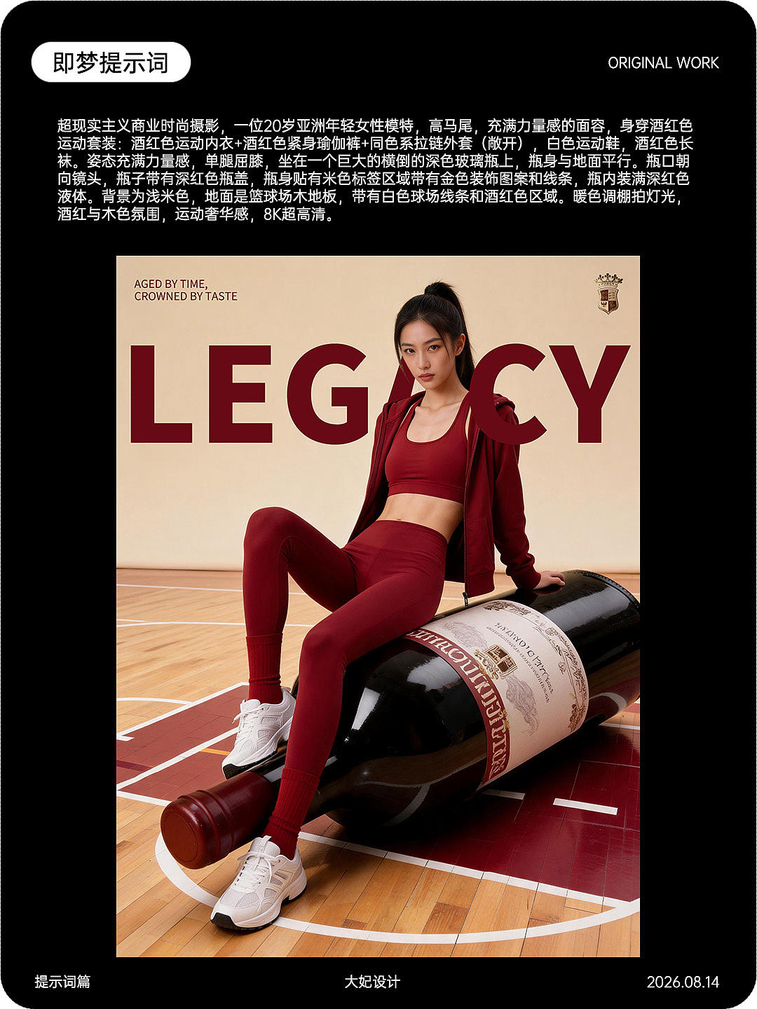 提示词/教程/模特+产品精准直出(图ZNDEwOTEwMjY0) - AI作品 - 站酷设计师大妃说原创素材 - 站酷ZCOOL