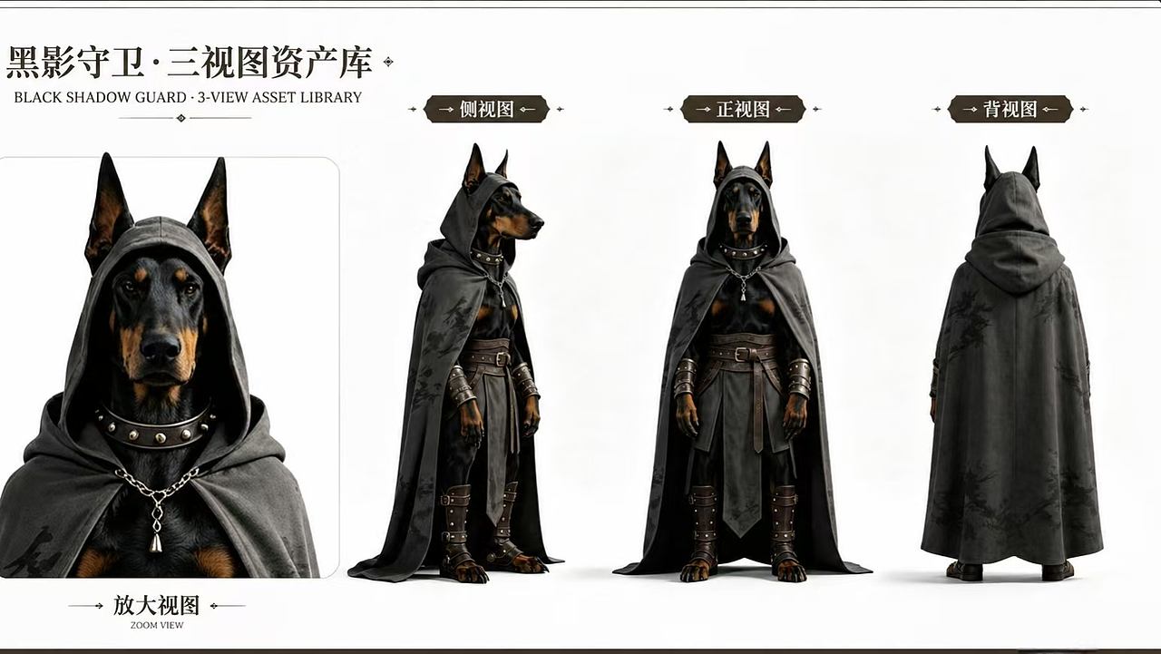 AIGC影视《避水剑》3D漫剧国风喜剧短片全流程创作展示（图ZNDEwOTE3NTQw） - AI作品 - 站酷设计师六一非原创素材 - 站酷ZCOOL