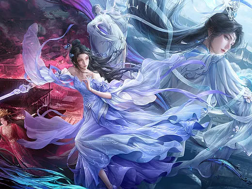 她是水，柔而不弱