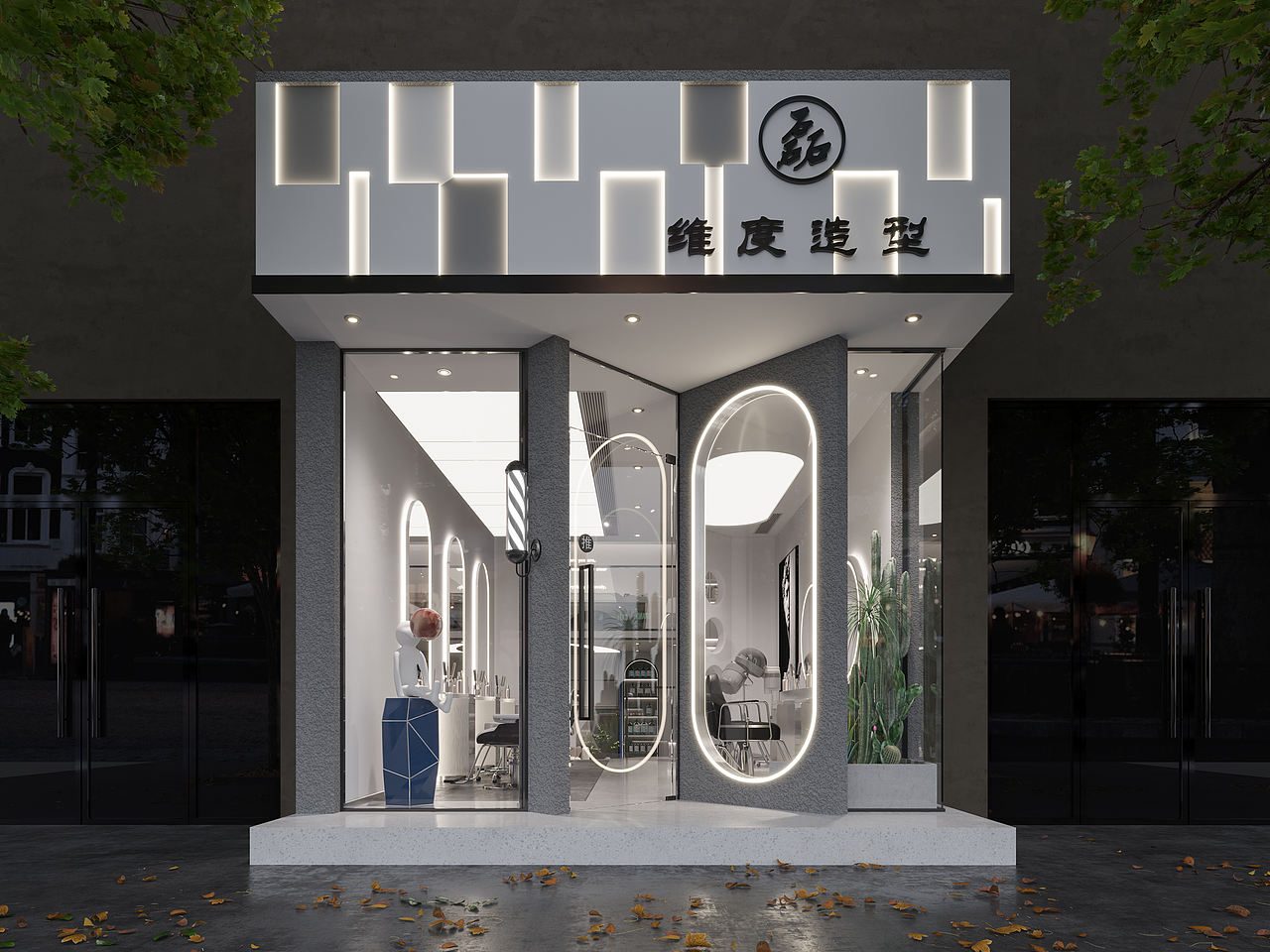 工装设计案例（图ZNDEwOTI5OTQw） - 商业空间设计 - 站酷设计师小小萌啊原创素材 - 站酷ZCOOL