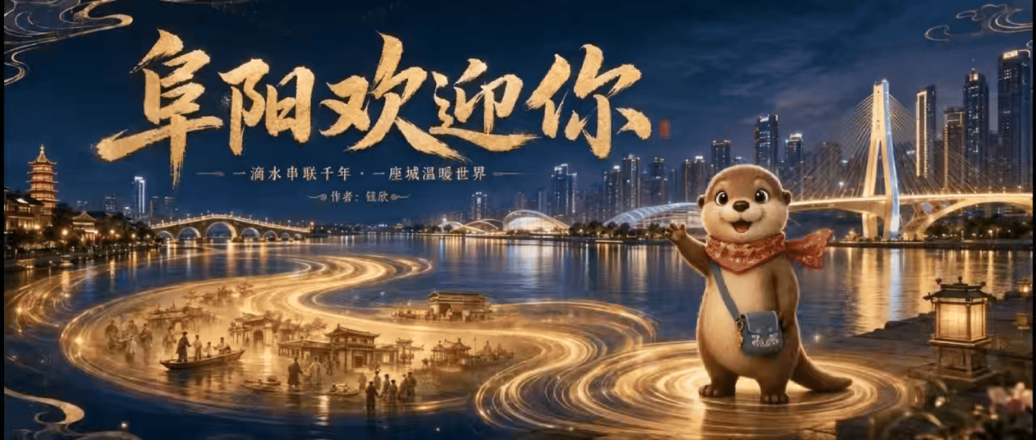 《颍小獭在阜阳,怪得劲》—AI城市文化宣传片概念设计(图ZNDEwOTM1MzA4) - AI作品 - 站酷设计师钰欣1原创素材 - 站酷ZCOOL