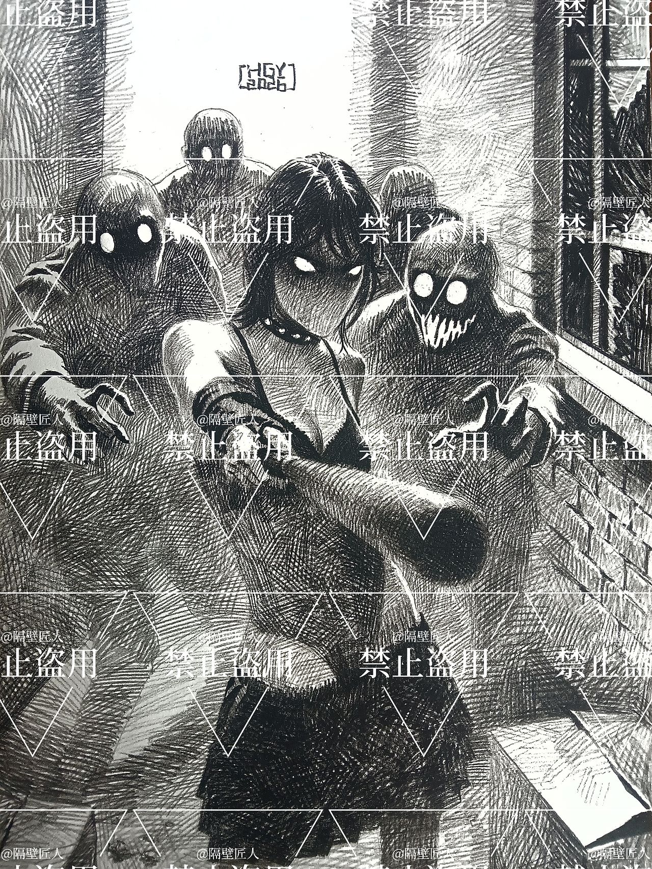 黑白插画（图ZNDEwOTQ5Mzg4） - 商业插画 - 站酷设计师隔壁匠人原创素材 - 站酷ZCOOL