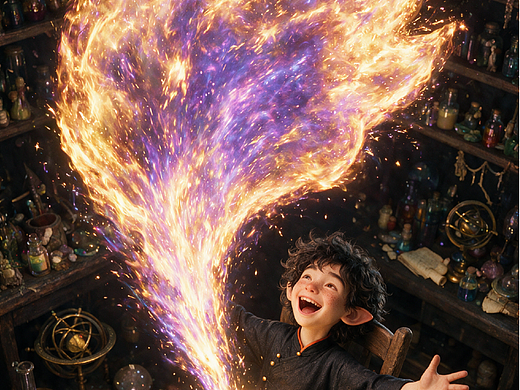 薪火相传-打开脑洞魔法