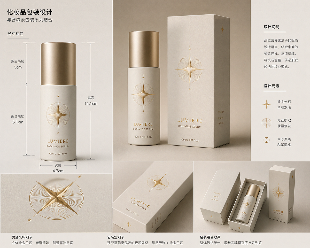 【橘鹿品牌】化妆品包装原创设计（图ZNDEwOTQwNjk2） - 包装 - 站酷设计师橘鹿品牌全案设计原创素材 - 站酷ZCOOL