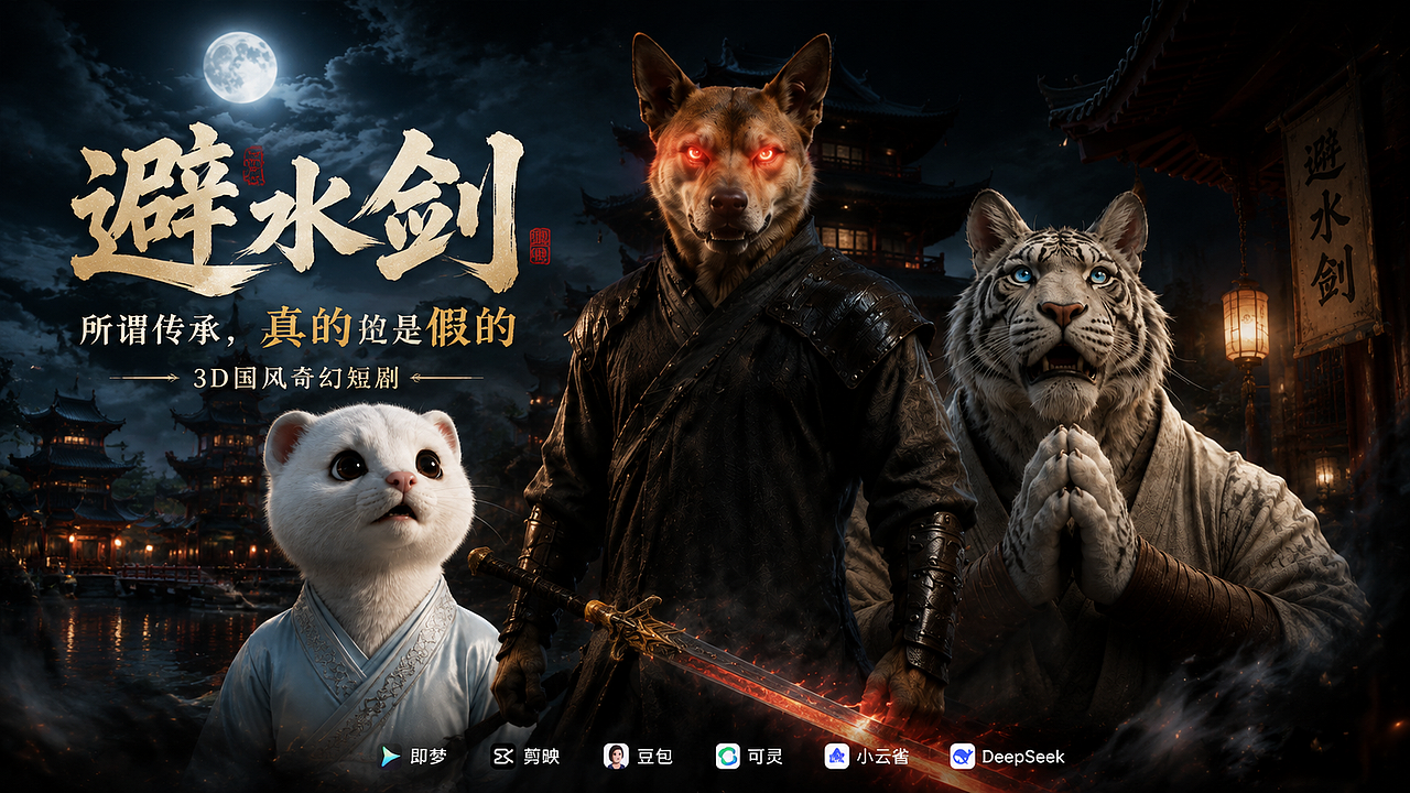 AIGC漫剧第一集《虚名之下》| 全案展示（图ZNDEwOTQyMjEy） - AI作品 - 站酷设计师冬非阳原创素材 - 站酷ZCOOL