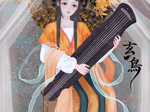 古风水墨 四艺 琴棋书画
