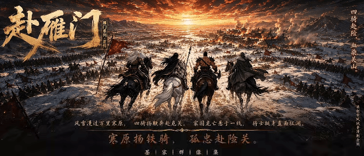 原创国风 AIGC《雁门・墨守》2D漫剧作品|全案展示(图ZNDEwOTQ3NTMy) - AI作品 - 站酷设计师鸣天开始原创素材 - 站酷ZCOOL