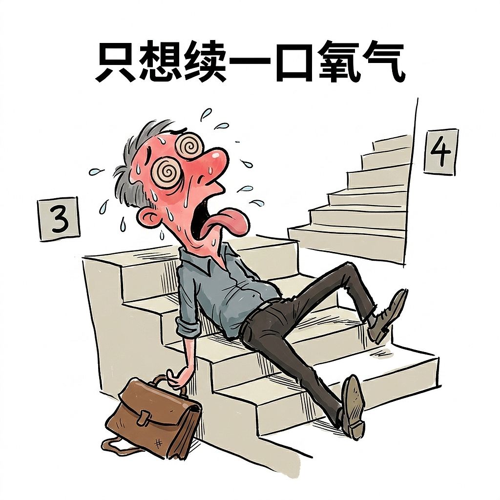 爬楼梯的人死亡率低24%!你在电梯里排队时已经输麻了(图ZNDEwOTUxMzQw) - 中/长篇漫画 - 站酷设计师huashuoshi原创素材 - 站酷ZCOOL