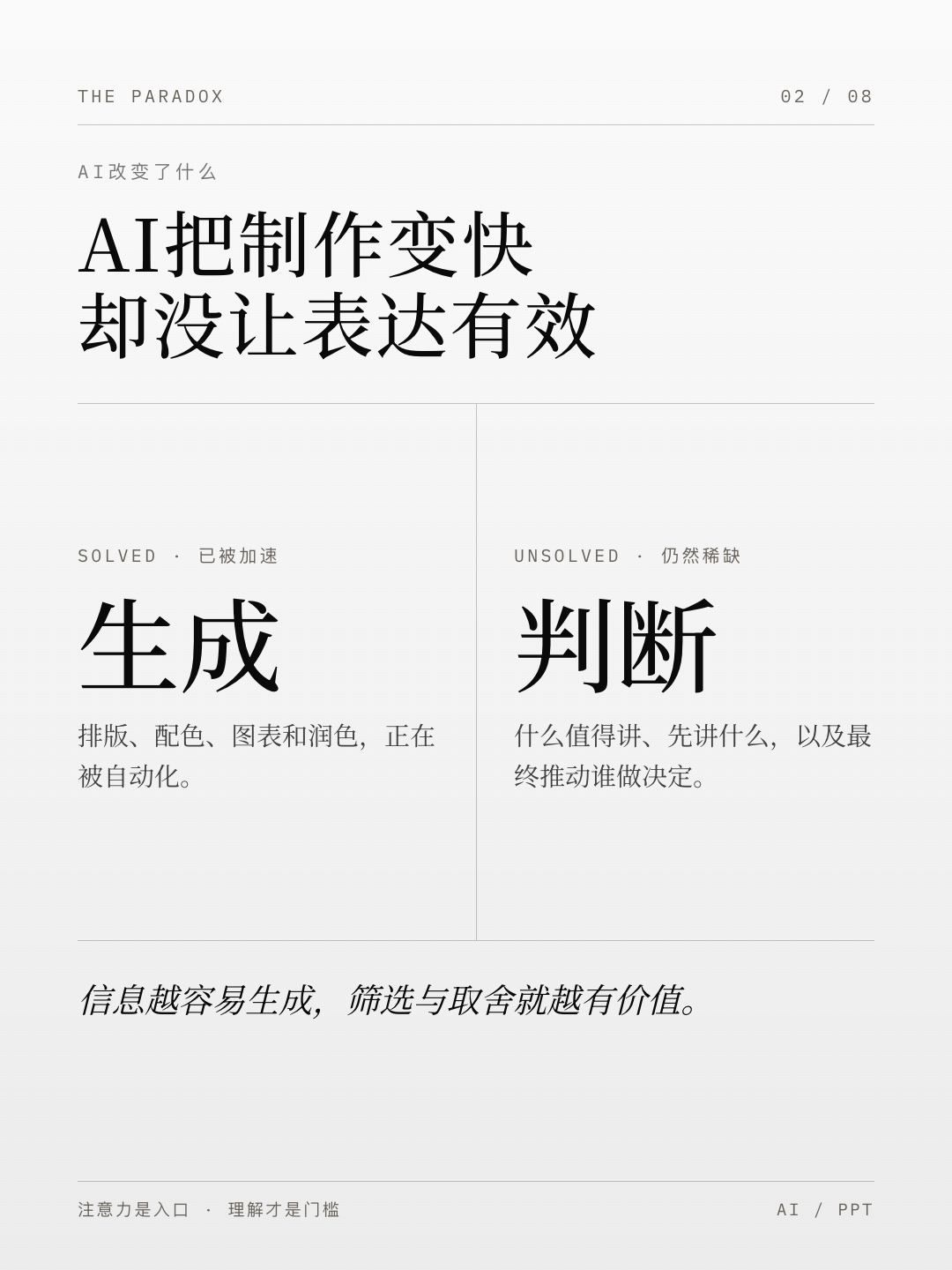 为什么AI做的PPT，总感觉差点东西？（图ZMTU4MDcxMjQ=） - 观点 - 站酷设计师YIL屹凌演示原创素材 - 站酷ZCOOL