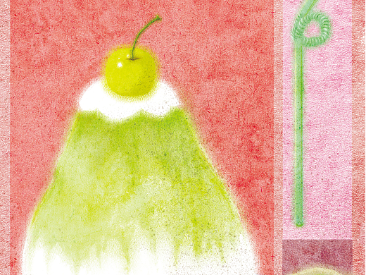 🍏青苹果绵绵冰～