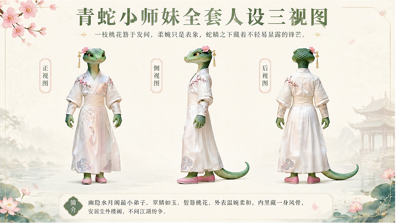 AIGC 影视《避水剑》3D国风漫剧短片全流程创作展示（图ZNDEwOTgwNDY0） - 短篇/格漫 - 站酷设计师识雾霭原创素材 - 站酷ZCOOL