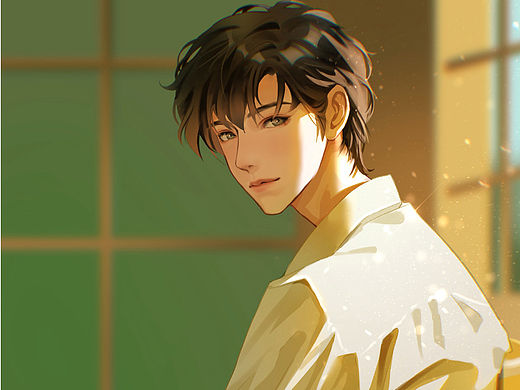 原创插画《赴光·色谱》十二色少年图谱