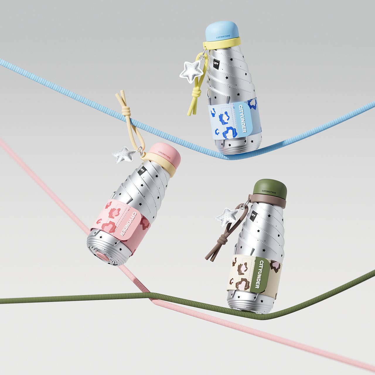 可爱性感的钛银五折遮阳伞（图ZNDEwOTg4NDg4） - 产品 - 站酷设计师鱼非我鱼原创素材 - 站酷ZCOOL