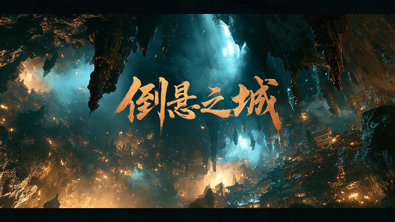 《倒悬之城》丨织金洞AIGC奇幻短片（图ZNDEwOTg4NjEy） - AI作品 - 站酷设计师alfle原创素材 - 站酷ZCOOL