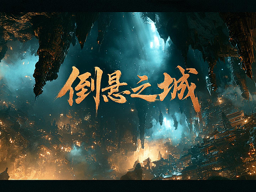 《倒悬之城》丨织金洞AIGC奇幻短片