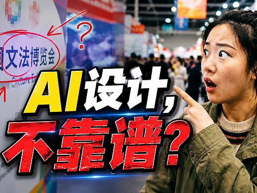 AI设计真的不靠谱？为什么一个看似简单的中文字体，AI都可能翻车？| 雨田AIGC 