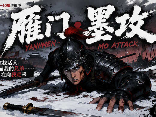 AIGC 视觉原创国风 2D 漫剧《雁门・墨攻》| 全案展示