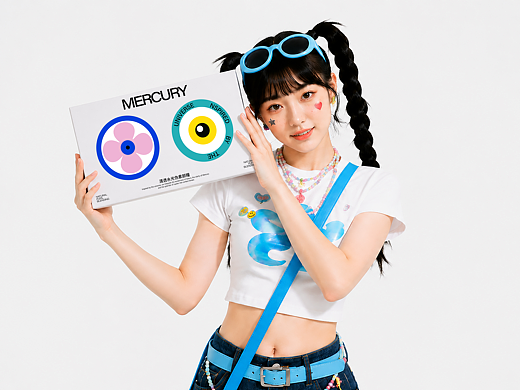 Mercury｜美瞳品牌包装全案设计