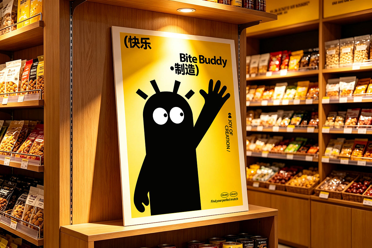 Bite Buddy咬咬怪 | 趣味零食品牌（图ZNDExMDMxNjA0） - 品牌 - 站酷设计师六月的雨JuneRain原创素材 - 站酷ZCOOL