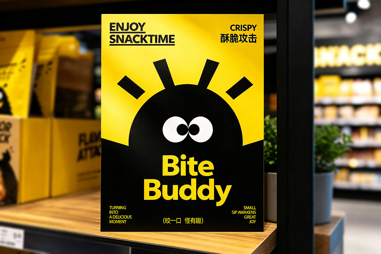 Bite Buddy咬咬怪 | 趣味零食品牌（图ZNDExMDMxNjI4） - 品牌 - 站酷设计师六月的雨JuneRain原创素材 - 站酷ZCOOL